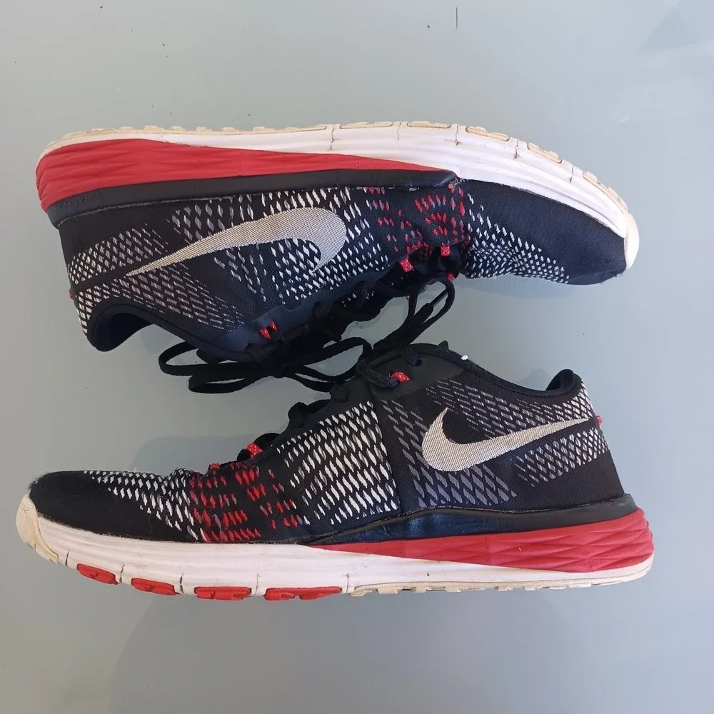 Nike Lunar Caldra Mens Training Shoes Black Red White 803879-010 Size 10